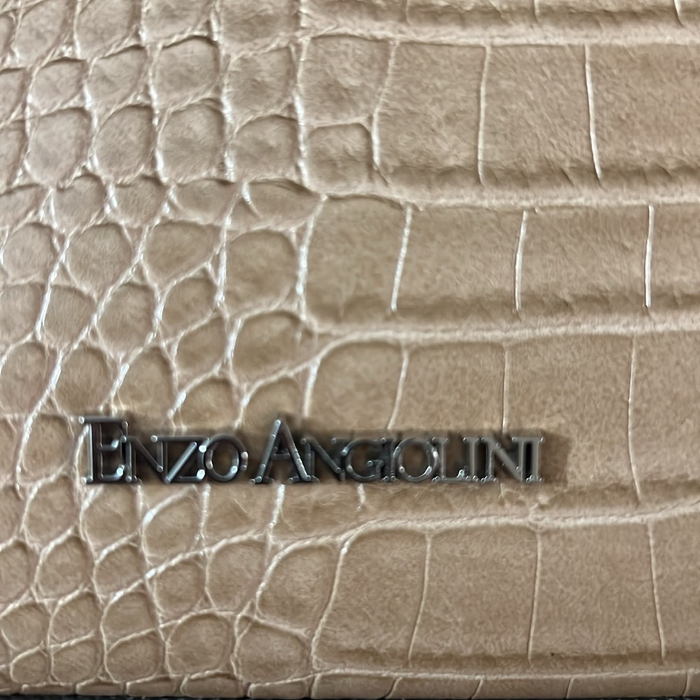 Enzo Angiolini handbag, alligator print Coocro material - Picture 9 of 10